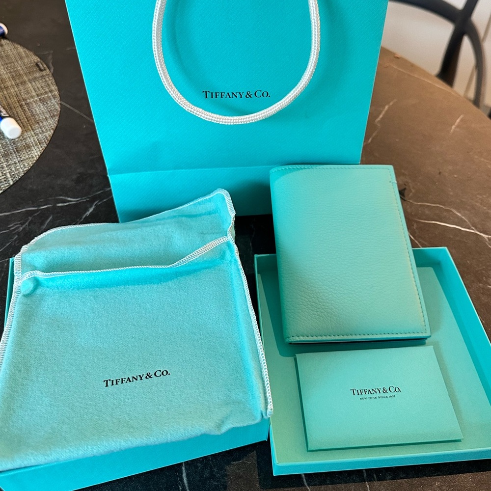Tiffany & Co. leather passport cover / holder